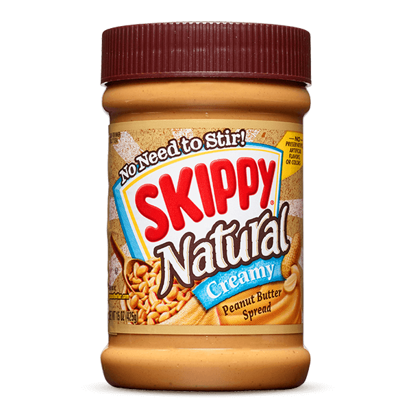 SKIPPY® Natural Creamy Peanut Butter Spread